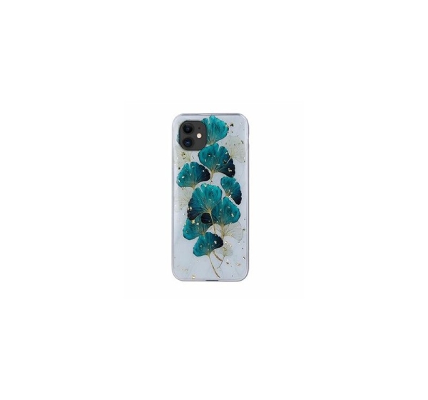 iLike Apple Gold Glam case for iPhone 11 leaves