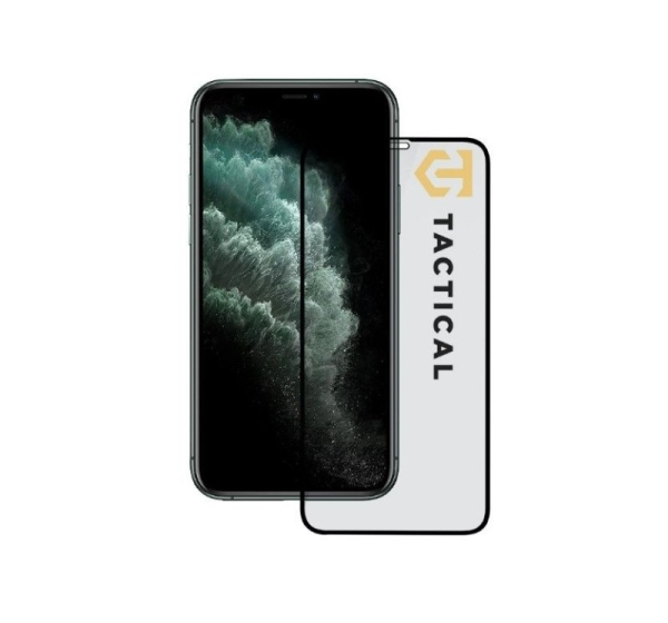 Tactical Apple iPhone 11 Pro/ XS/ X Glass 2.5D Full Glue Black