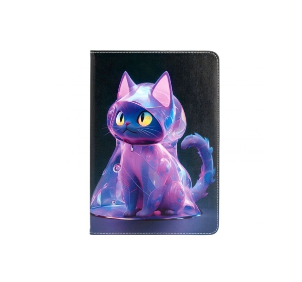 iLike iPad 10.2 / 10.5 Tablet Case Design Cat Purple