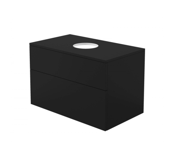 Washbasin cabinet with worktop