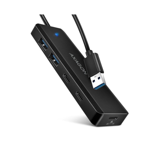 I/O HUB USB TRAVEL/0.19M HUE-C2A AXAGON