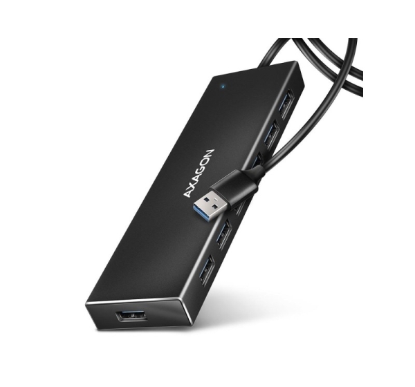I/O HUB USB3.2 7PORT FLAT/1M HUE-F7A AXAGON