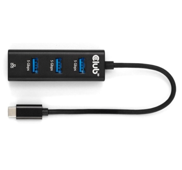 I/O HUB USB-C 3PORT/CSV-1549 CLUB3D