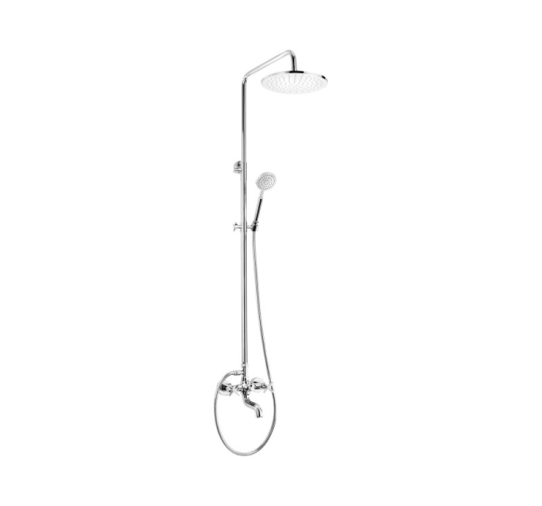Shower head with bathtub faucet