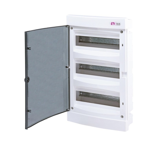 Plastic distribution board PT 36M 3x12M N+PE IP40