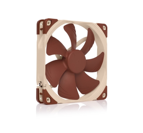 Noctua NF-A14 Computer case Fan 14 cm Beige, Brown