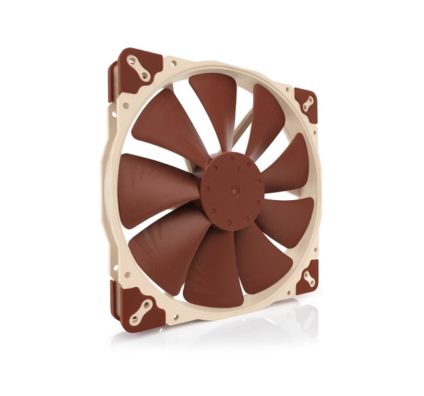 Noctua NF-A20 Computer case Fan 20 cm Beige, Brown