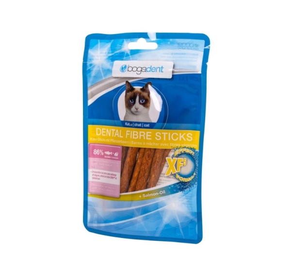 BOGAR Bogadent Dental fibre sticks Salmon - cat treats - 50g