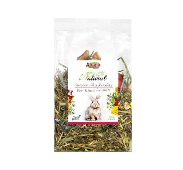 ALEGIA Fruit & Herbs for rabbits - treat for rabbits - 130g