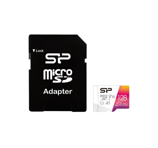 Silicon Power Elite 128 GB MicroSDXC UHS-I Class 10