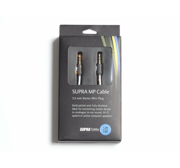 Supra MP-CABLE 3.5MM STEREO — Длина кабеля (м) - 0.8