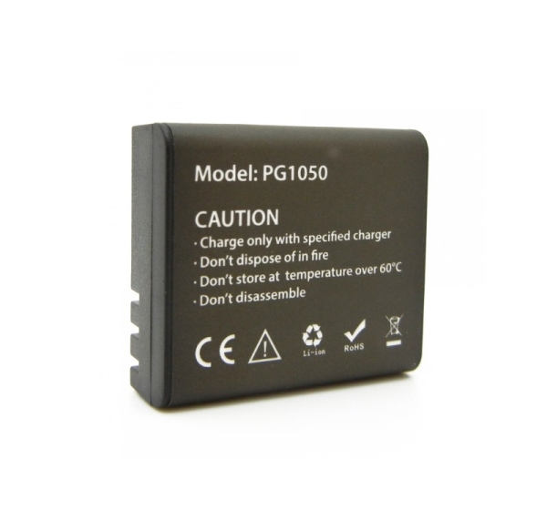 GoXtreme 1050mAh 3.7 V Akku for Rallye, Endurance, Discovery & Pioneer 01472