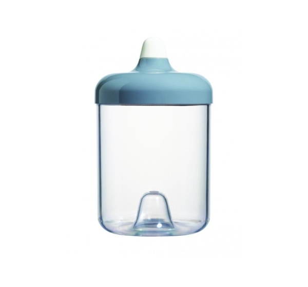 ViceVersa round canister 1L  grey 11371