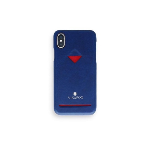 VixFox Card Slot Back Shell for Iphone 7/8 plus navy blue