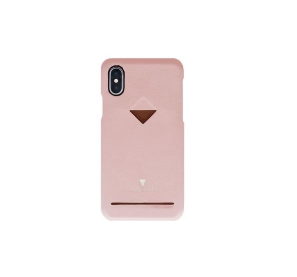 VixFox Card Slot Back Shell for Iphone X/XS pink