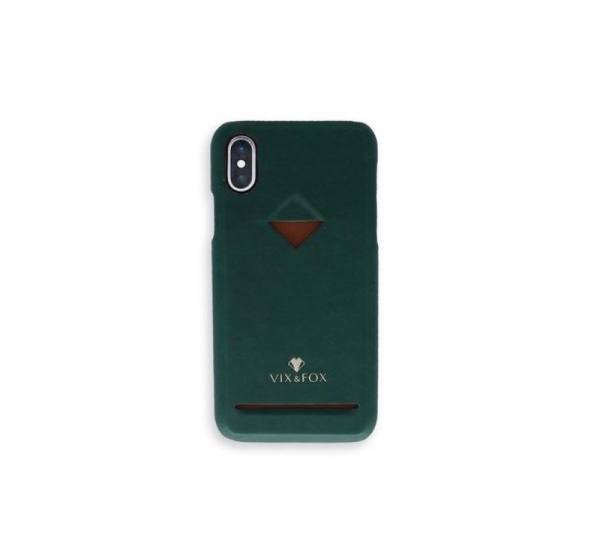 VixFox Card Slot Back Shell for Iphone XSMAX forest green