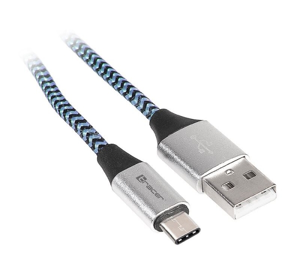 Tracer 46266 USB 2.0 Type C A Male 1m Black Blue