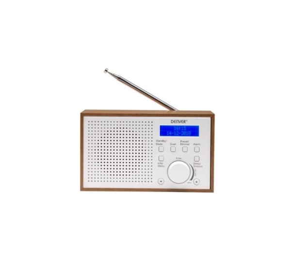 Denver DAB-46W White