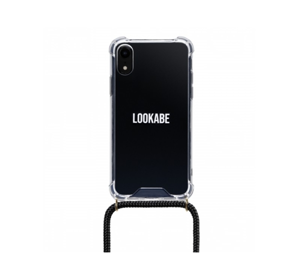 Lookabe Necklace iPhone Xr gold black loo004