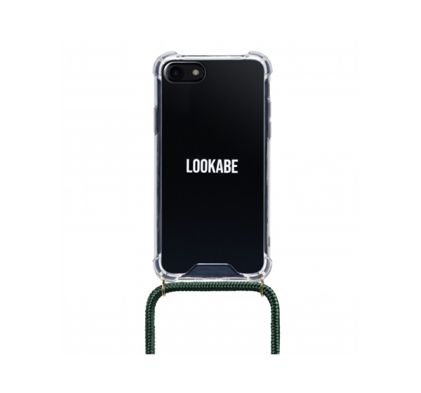 Lookabe Necklace iPhone Xs Max gold green loo015