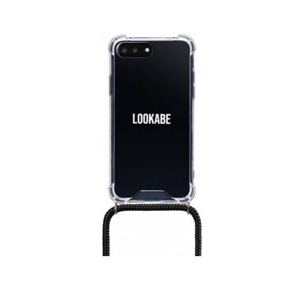 Lookabe Necklace iPhone 7/8+ gold black loo002