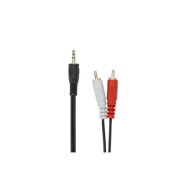 Sbox 3.5-2RCA-M/M-2/R 3.5mm M.->2 X RCA M, 2M