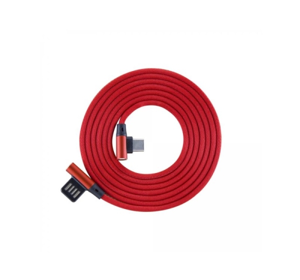 Sbox USB-C-90-R USB Type-C 90 m/m 1.5m Type-C-90R Strawberry Red