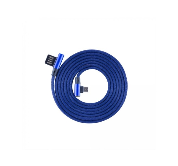 Sbox USB->Micro USB 90 M/M 1.5m USB-MICRO-90BL blueberry blue