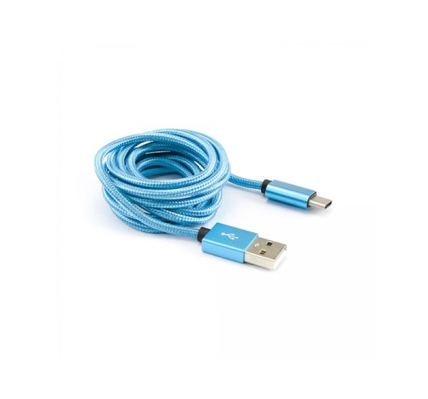 Sbox USB->Type C M/M 1.5m CTYPE-1.5BL Blue