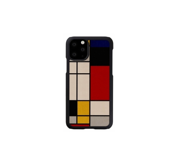MAN&WOOD SmartPhone case iPhone 11 Pro mondrian wood black