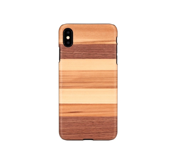 MAN&WOOD SmartPhone case iPhone XS Max sabbia black