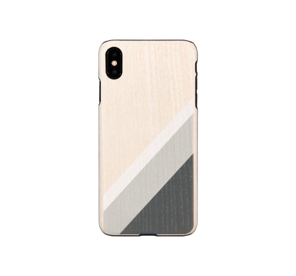 MAN&WOOD SmartPhone case iPhone XS Max gray suit black