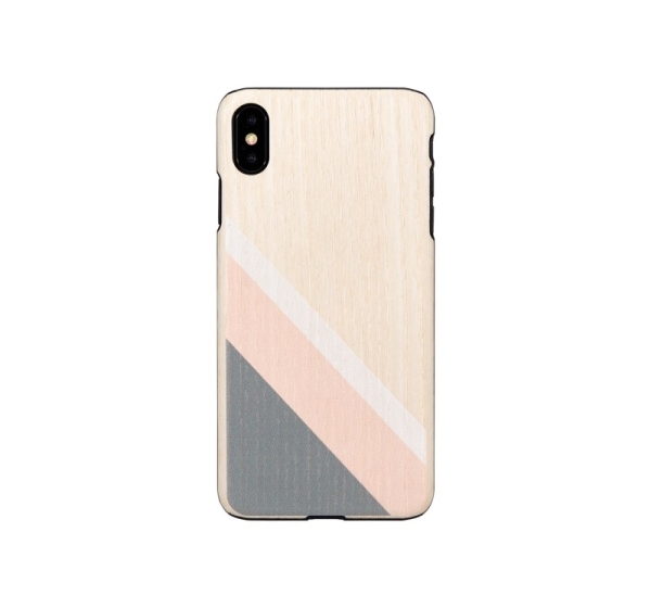 MAN&WOOD SmartPhone case iPhone XS Max pink suit black