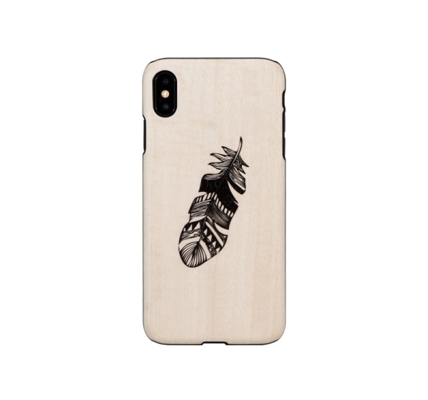 MAN&WOOD SmartPhone case iPhone XS Max indian black