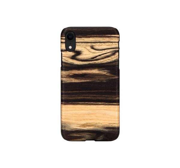 MAN&WOOD SmartPhone case iPhone XR white ebony black