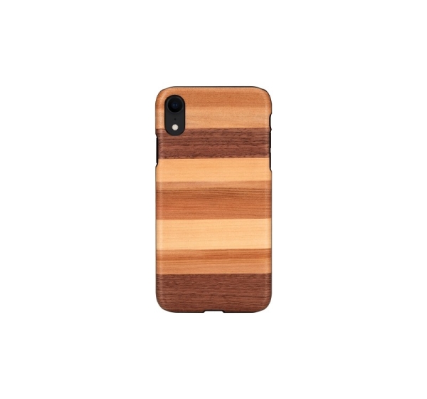 MAN&WOOD SmartPhone case iPhone XR sabbia black