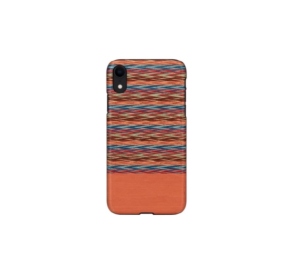 MAN&WOOD SmartPhone case iPhone XR browny check black