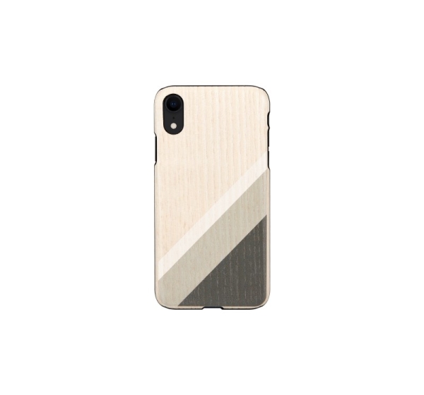 MAN&WOOD SmartPhone case iPhone XR gray suit black