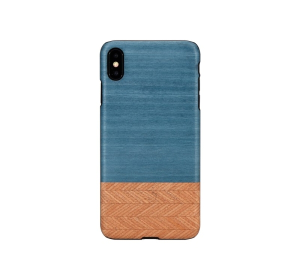 MAN&WOOD SmartPhone case iPhone XS Max denim black