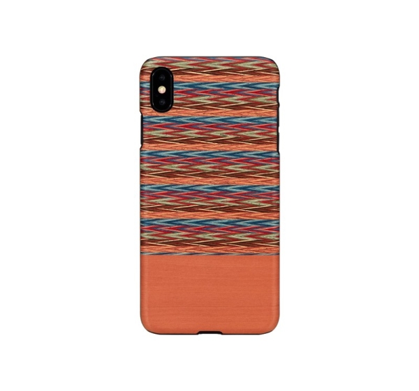 MAN&WOOD SmartPhone case iPhone XS Max browny check black