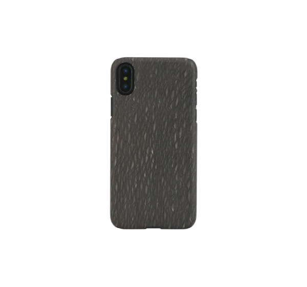 MAN&WOOD SmartPhone case iPhone X/XS carbalho black