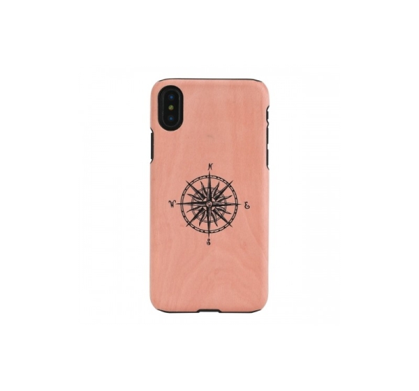 MAN&WOOD SmartPhone case iPhone X/XS compass black