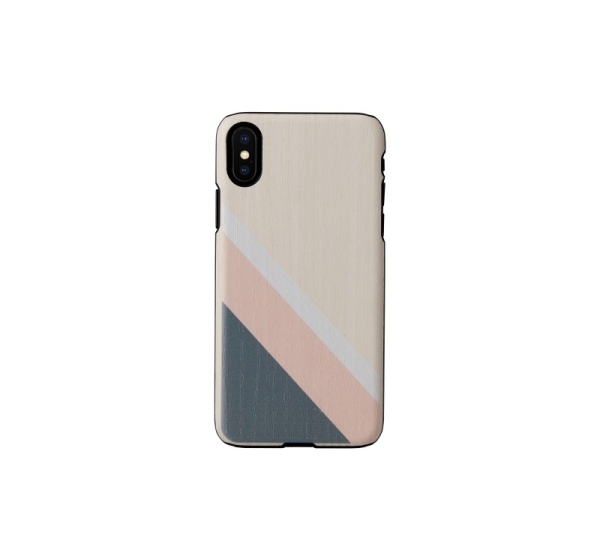 MAN&WOOD SmartPhone case iPhone X/XS pink suit black