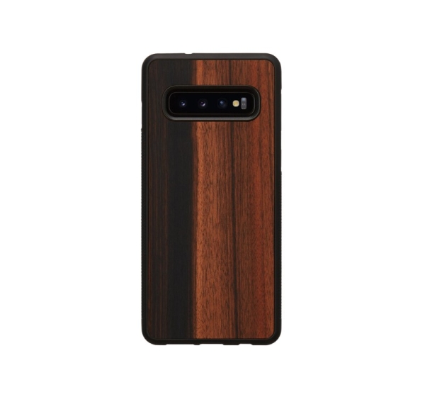 MAN&WOOD SmartPhone case Galaxy S10 ebony black