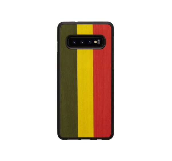 MAN&WOOD SmartPhone case Galaxy S10 reggae black