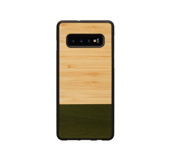MAN&WOOD SmartPhone case Galaxy S10 Plus bamboo forest black