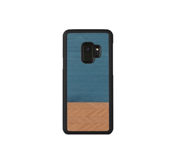 MAN&WOOD SmartPhone case Galaxy S9 denim black
