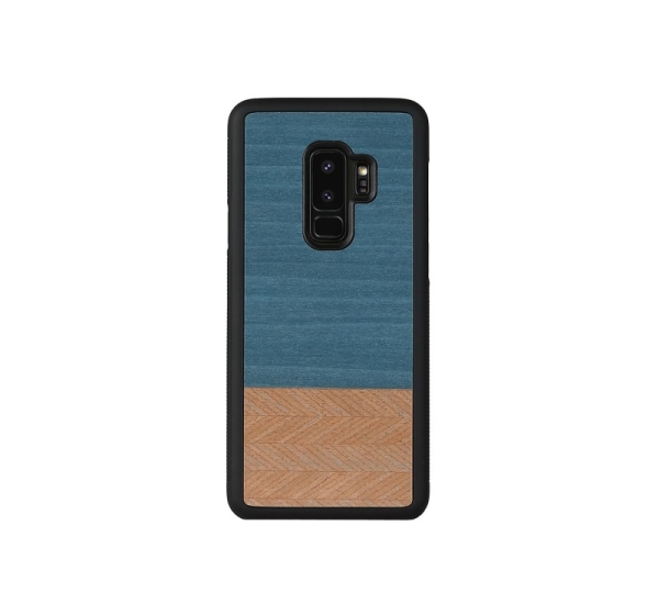 MAN&WOOD SmartPhone case Galaxy S9 Plus denim black