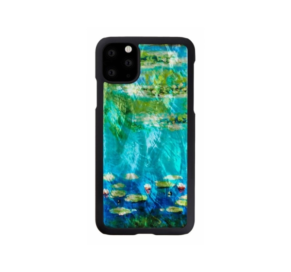 iKins SmartPhone case iPhone 11 Pro Max water lilies black