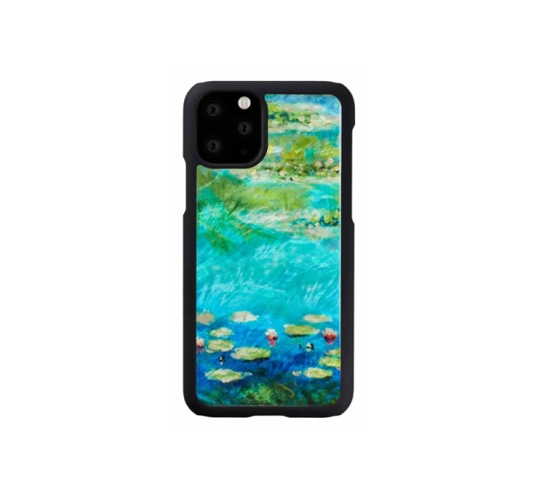 iKins SmartPhone case iPhone 11 Pro water lilies black